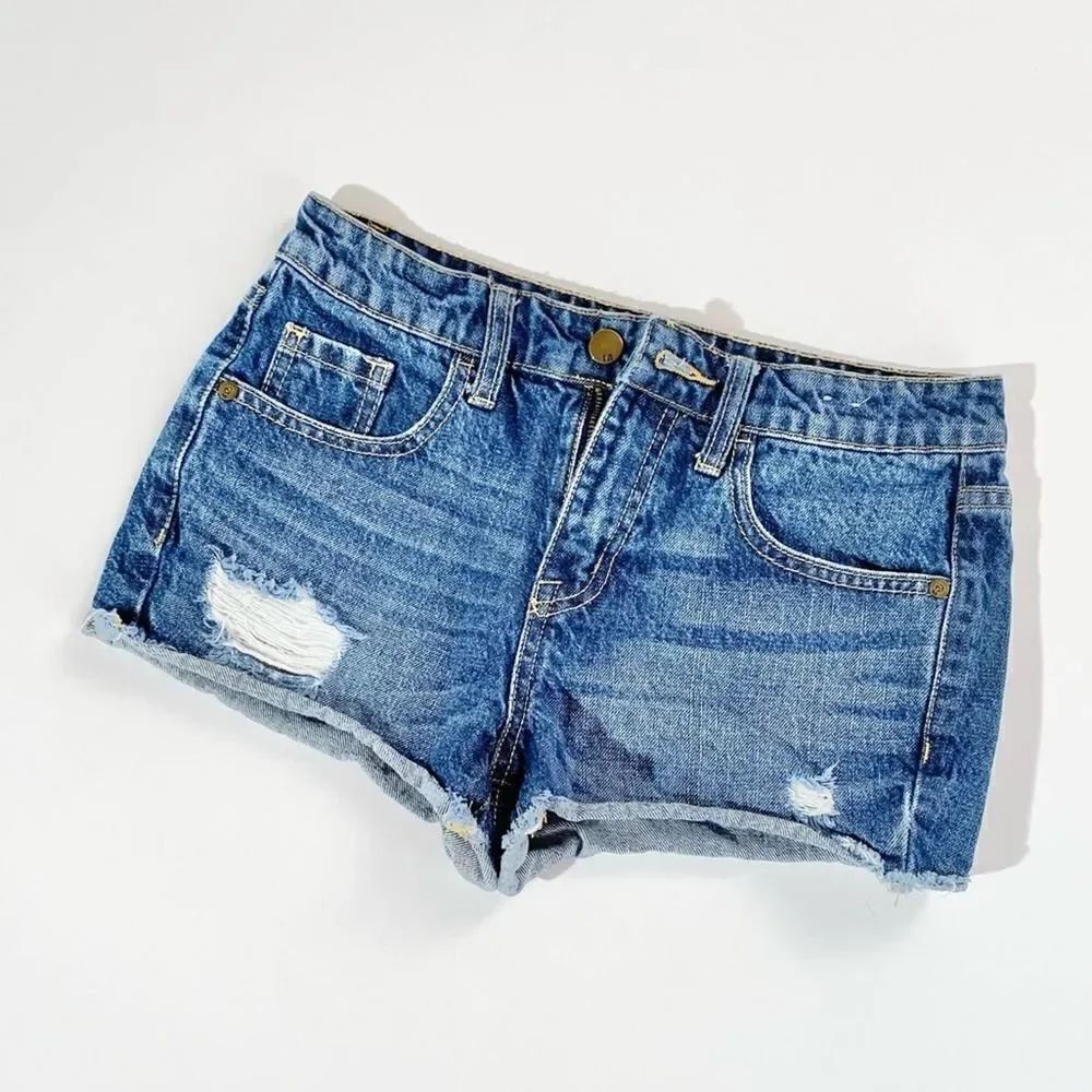 Mossimo high waisted denim booty short